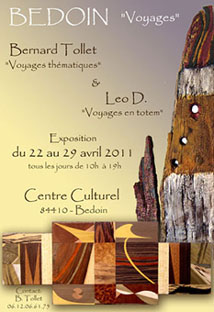 Leo D. - Affiche expo. Bedoin